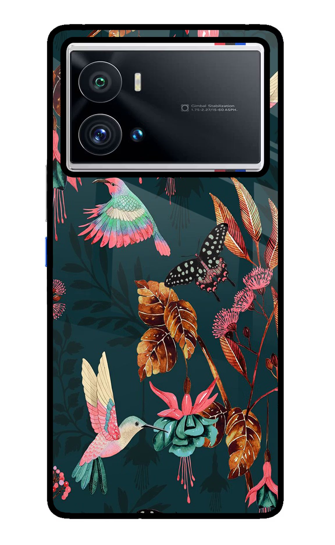 Birds iQOO 9 Pro 5G Glass Case Back Cover by Casekaro