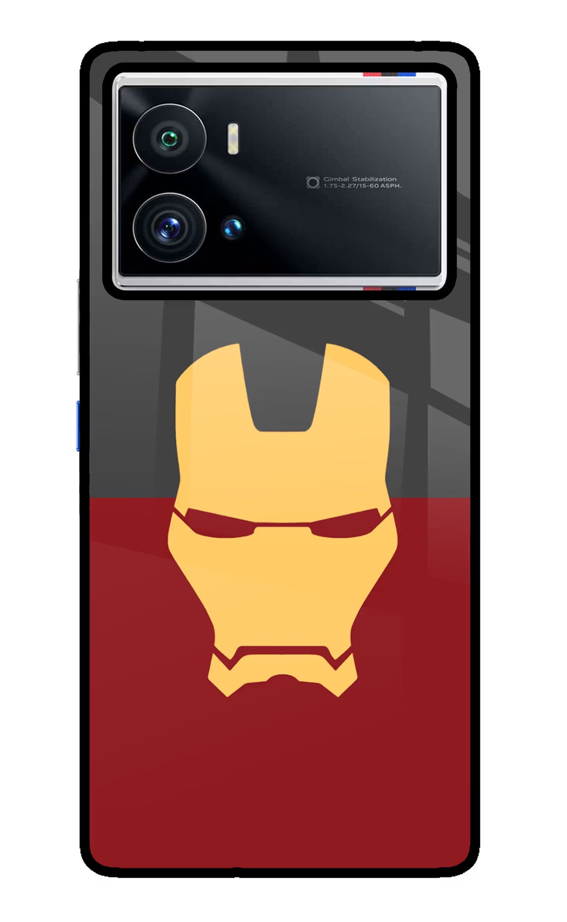 Ironman iQOO 9 Pro 5G Glass Case Back Cover by Casekaro