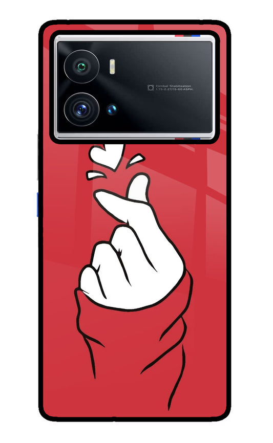 Korean Love Sign iQOO 9 Pro 5G Glass Case