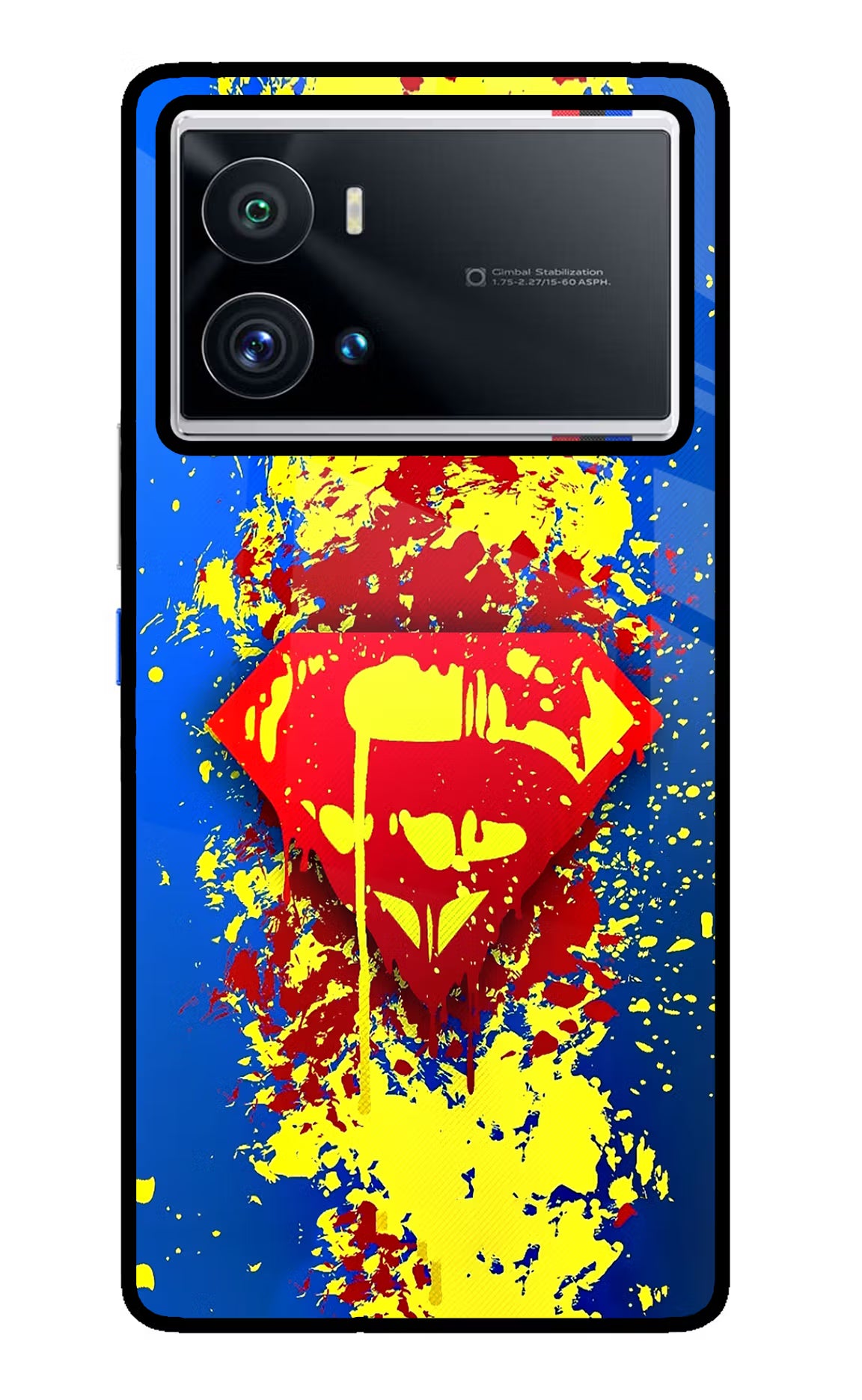 Superman logo iQOO 9 Pro 5G Glass Case