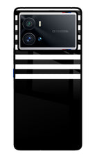 Black and White Print iQOO 9 Pro 5G Glass Case