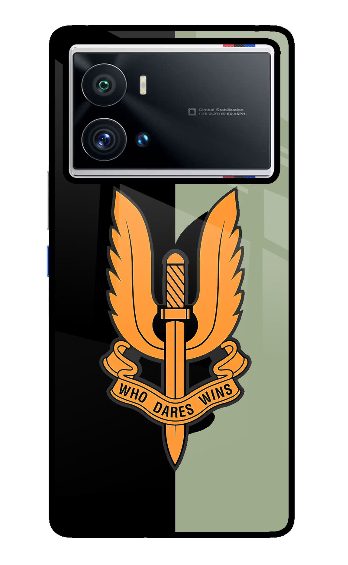 Balidan Logo iQOO 9 Pro 5G Glass Case Back Cover by Casekaro