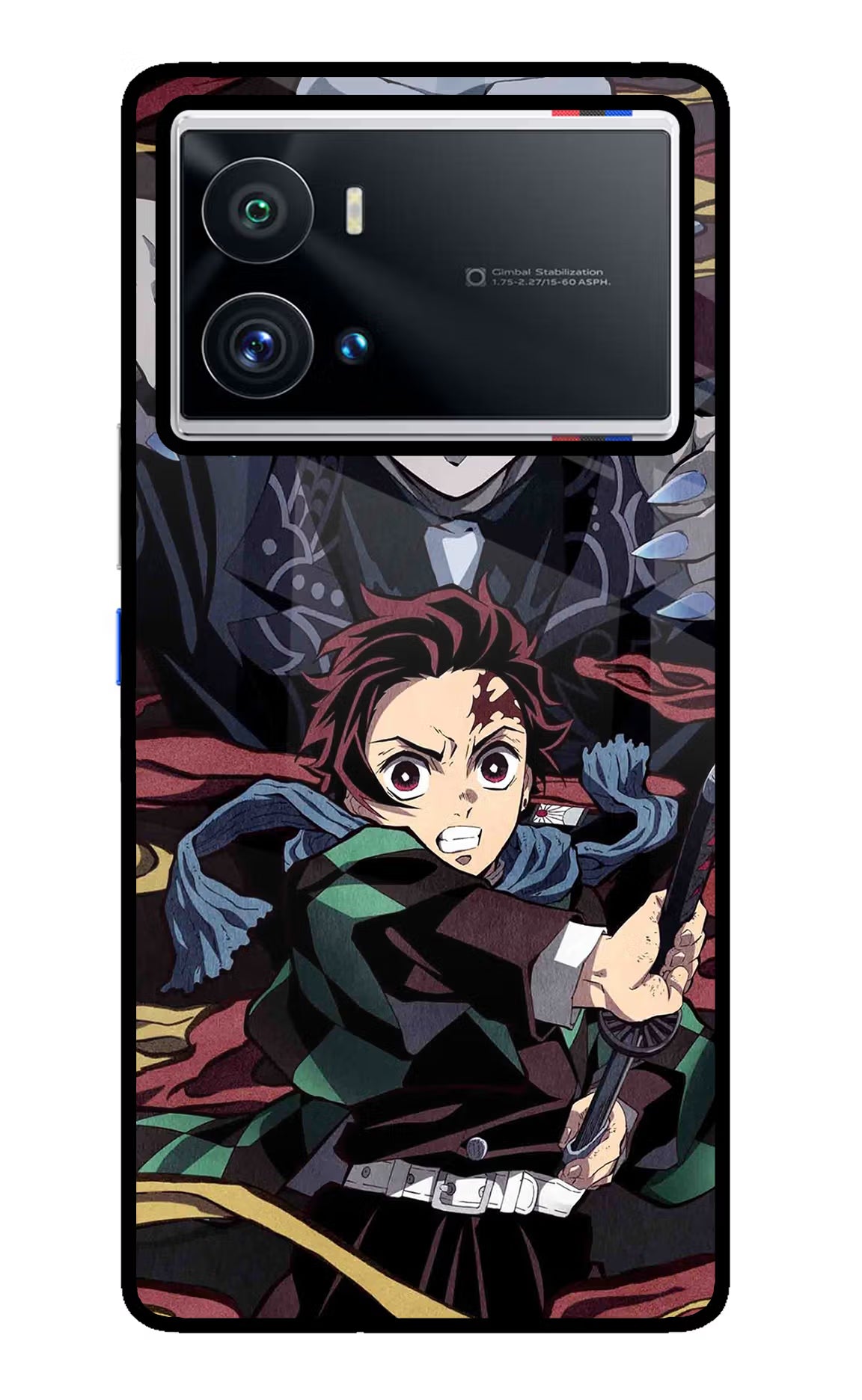 Demon Slayer iQOO 9 Pro 5G Glass Case Back Cover by Casekaro