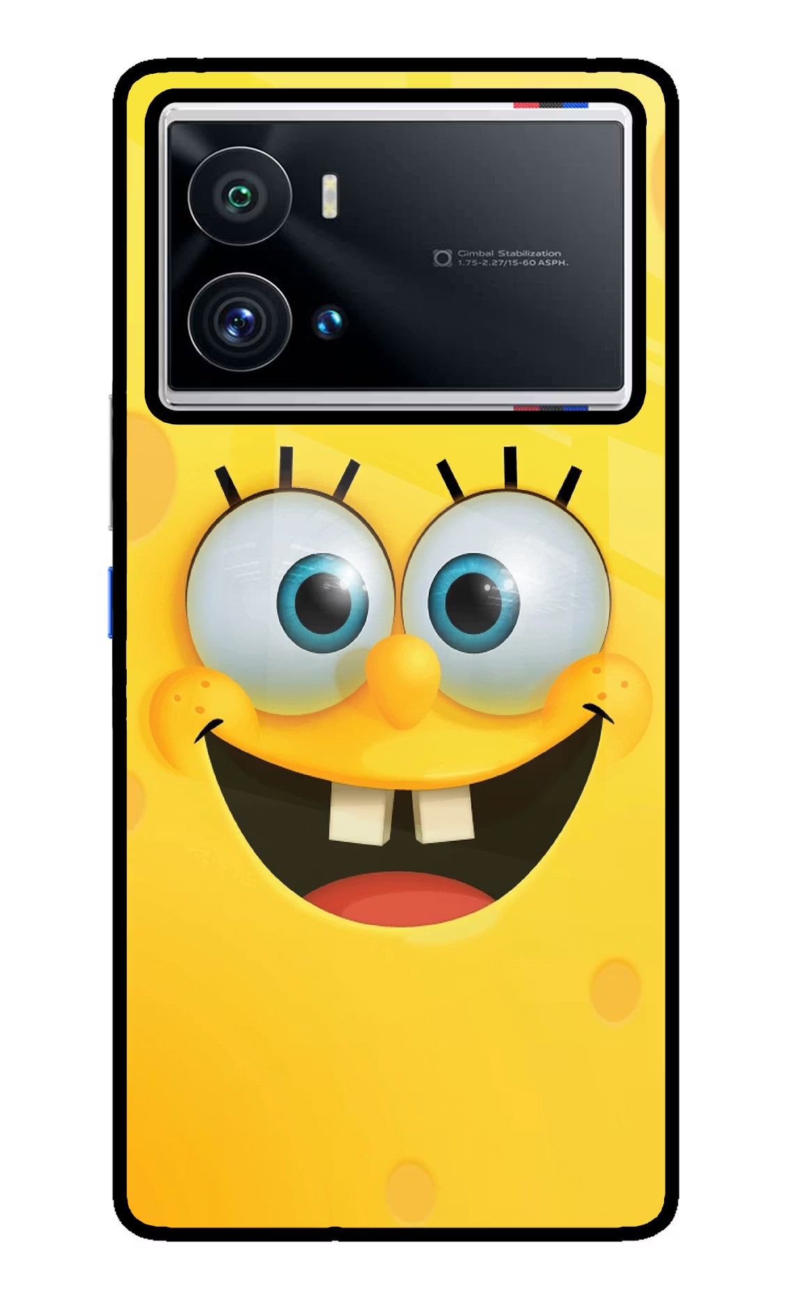 Sponge 1 iQOO 9 Pro 5G Glass Case Back Cover by Casekaro