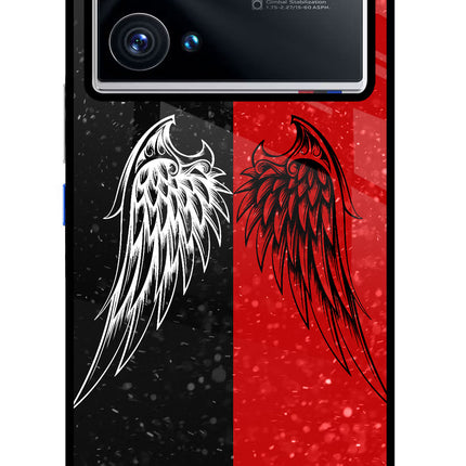 Wings iQOO 9 Pro 5G Glass Case