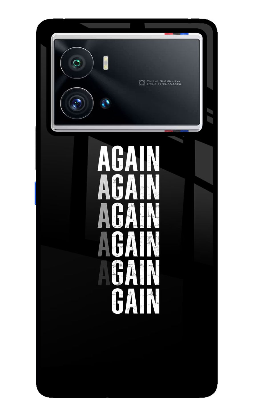 Again Again Gain iQOO 9 Pro 5G Back Cover, Glass case