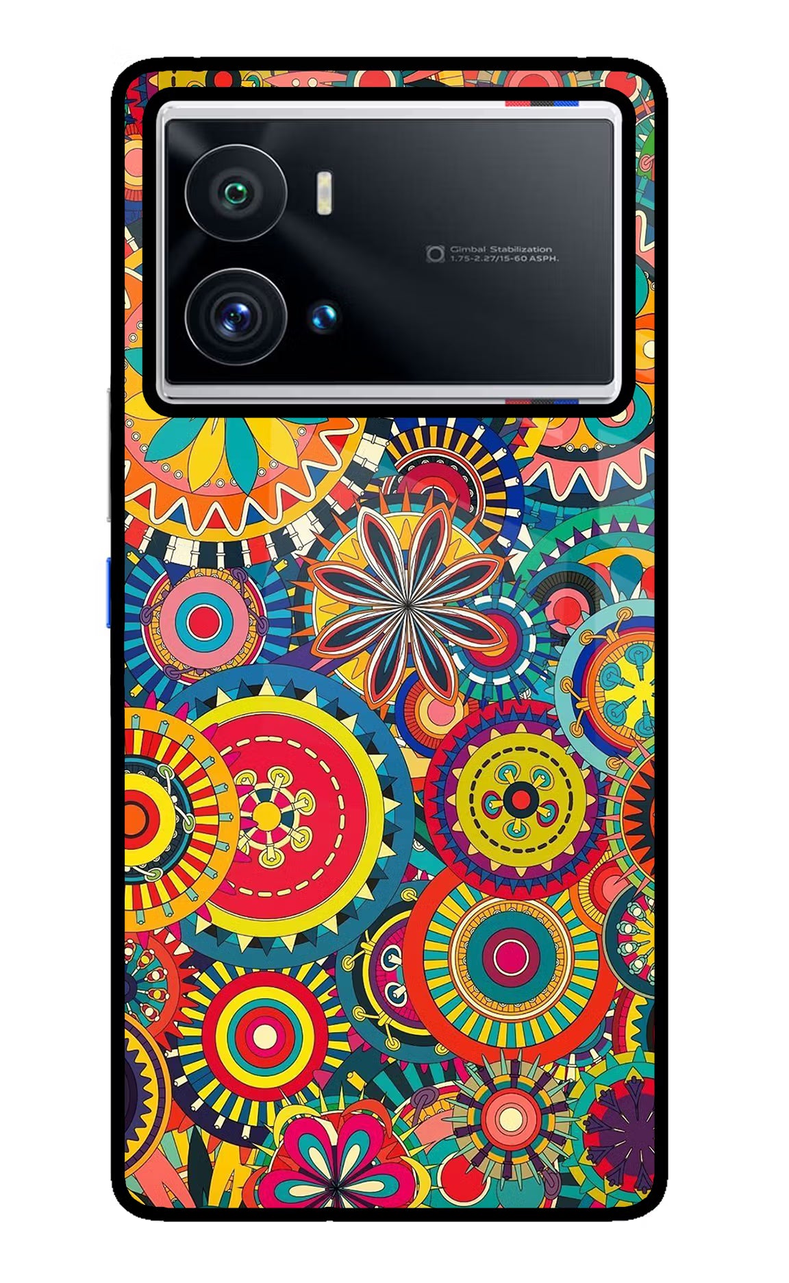 Gol Gol Art iQOO 9 Pro 5G Glass Case Back Cover by Casekaro