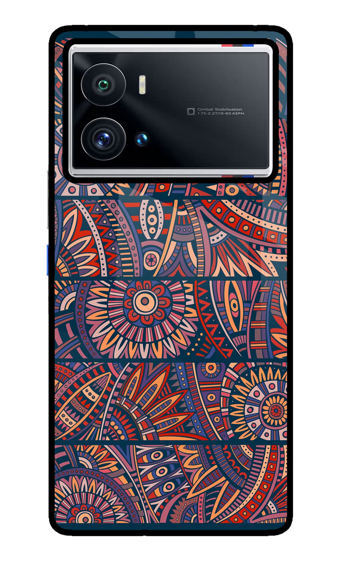 African Culture Design iQOO 9 Pro 5G Glass Case