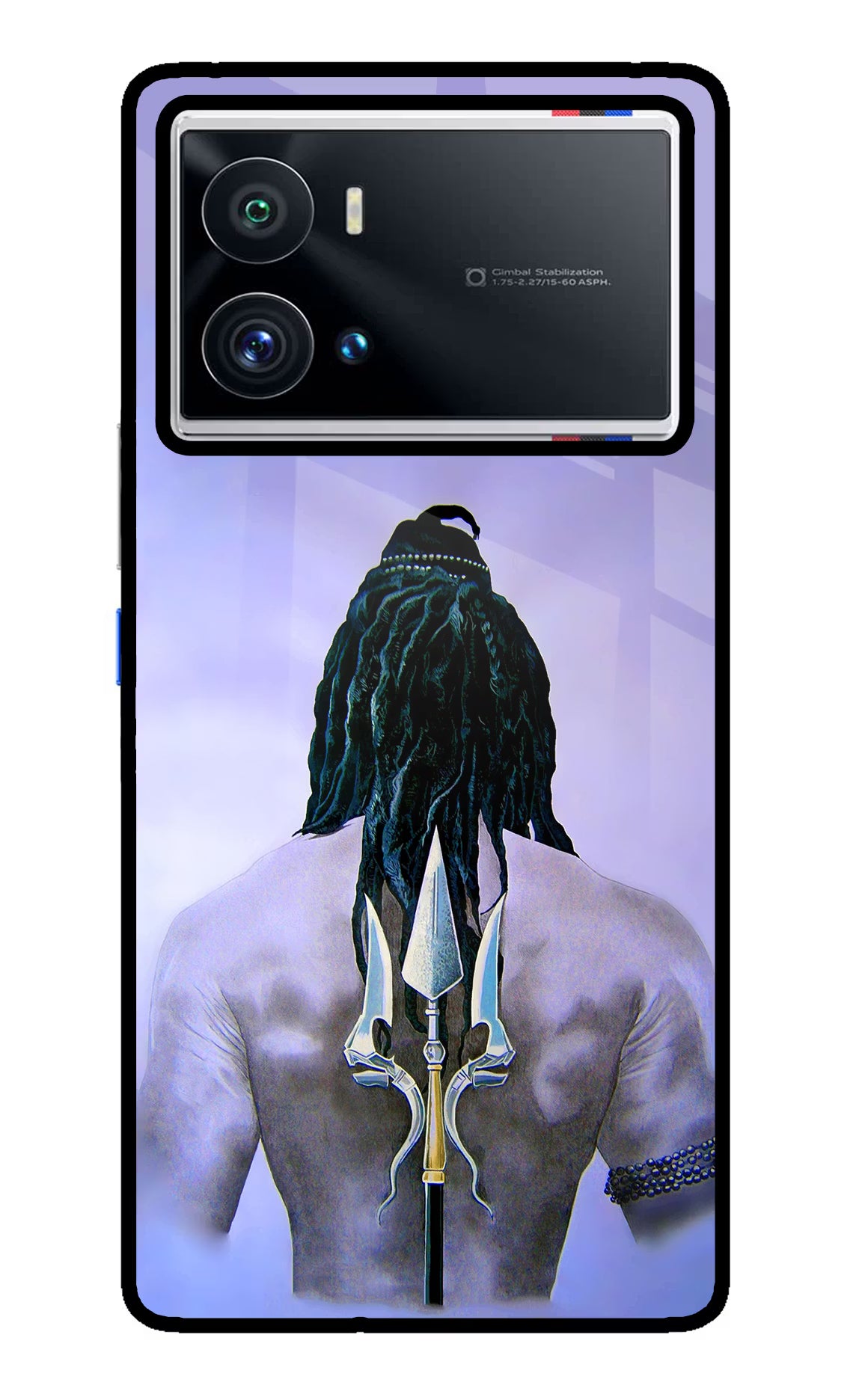 Shiva iQOO 9 Pro 5G Glass Case Back Cover by Casekaro