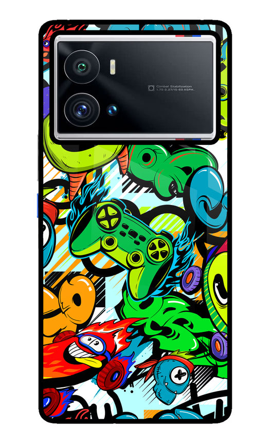 Game Doodle iQOO 9 Pro 5G Glass Case