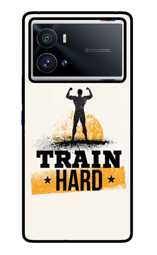 Train Hard iQOO 9 Pro 5G Glass Case
