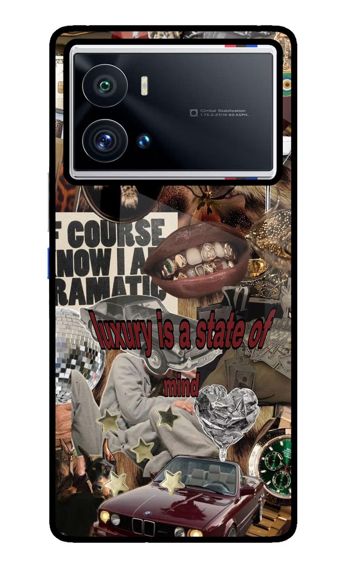 Luxury iQOO 9 Pro 5G Glass Case