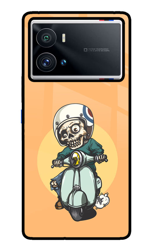 Undead Biker iQOO 9 Pro 5G Glass Case