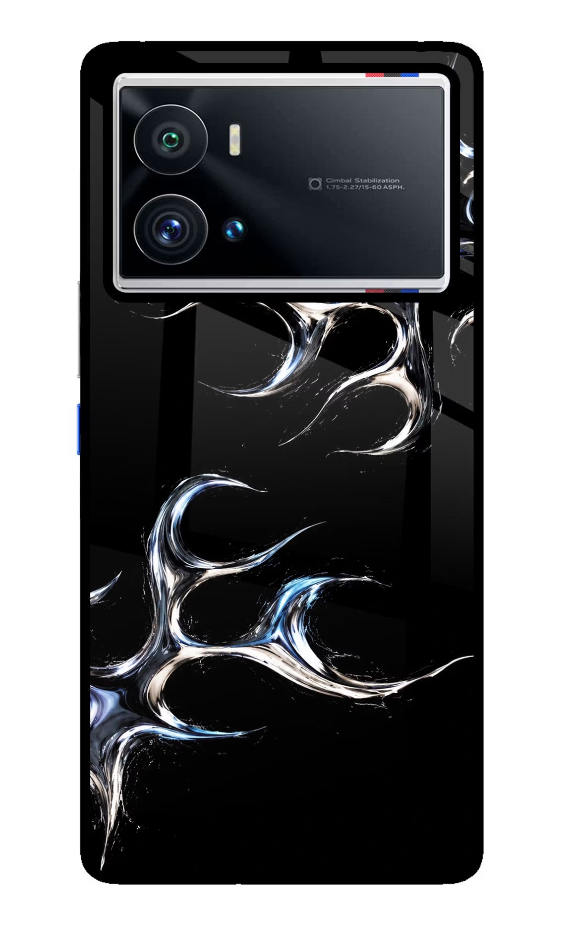 Chrome Tribal iQOO 9 Pro 5G Glass Case Back Cover by Casekaro