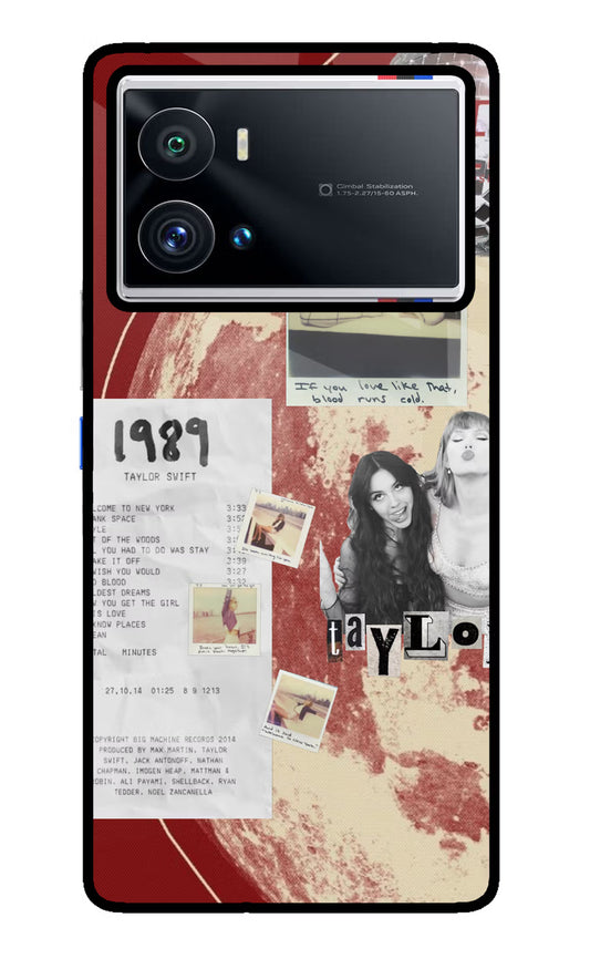 Taylor Swift iQOO 9 Pro 5G Glass Case