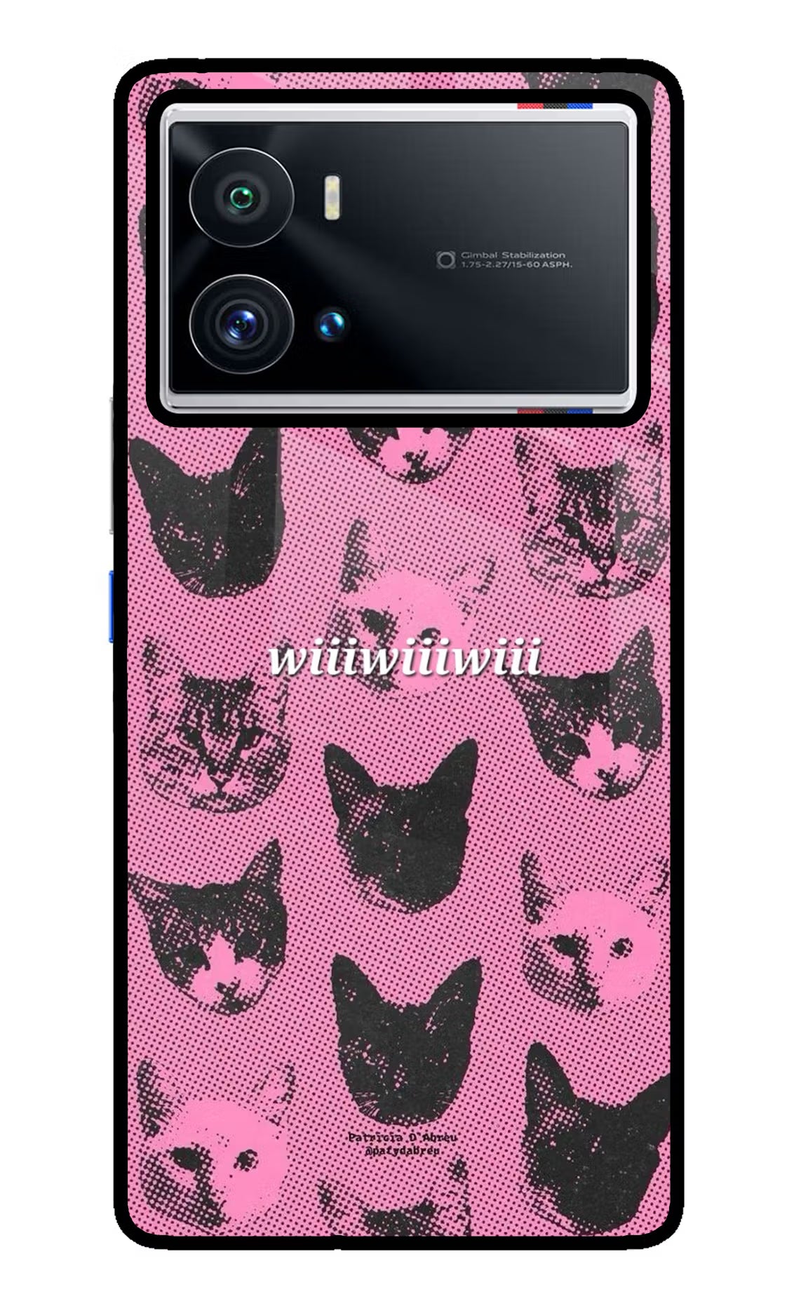 Pink Cats iQOO 9 Pro 5G Glass Case