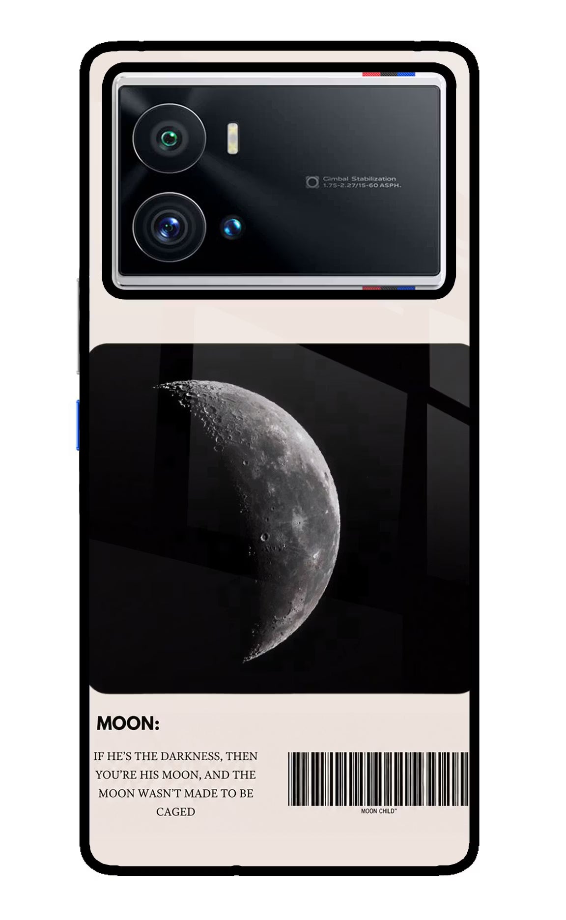 Moon Phase iQOO 9 Pro 5G Glass Case