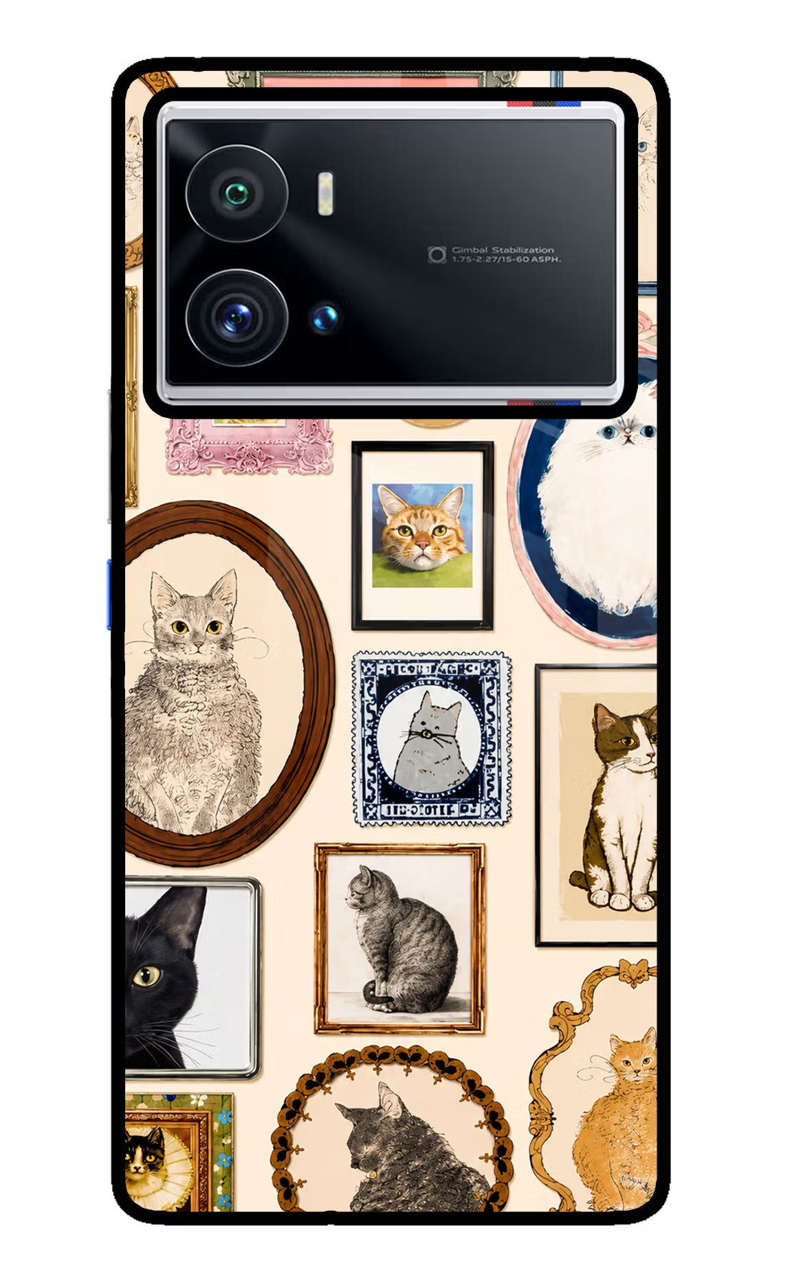 Mirror Cats iQOO 9 Pro 5G Glass Case