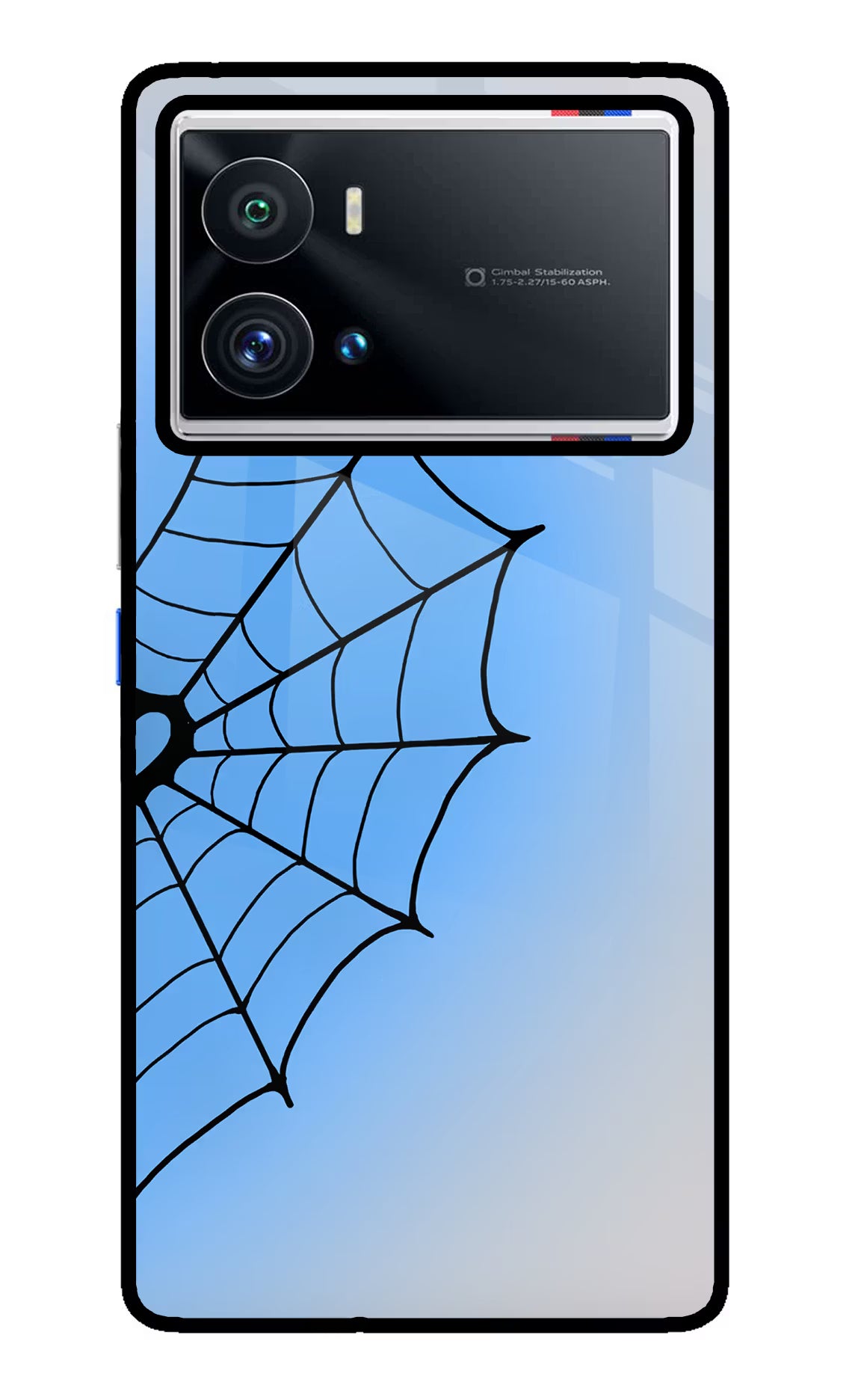 Blue Web iQOO 9 Pro 5G Glass Case