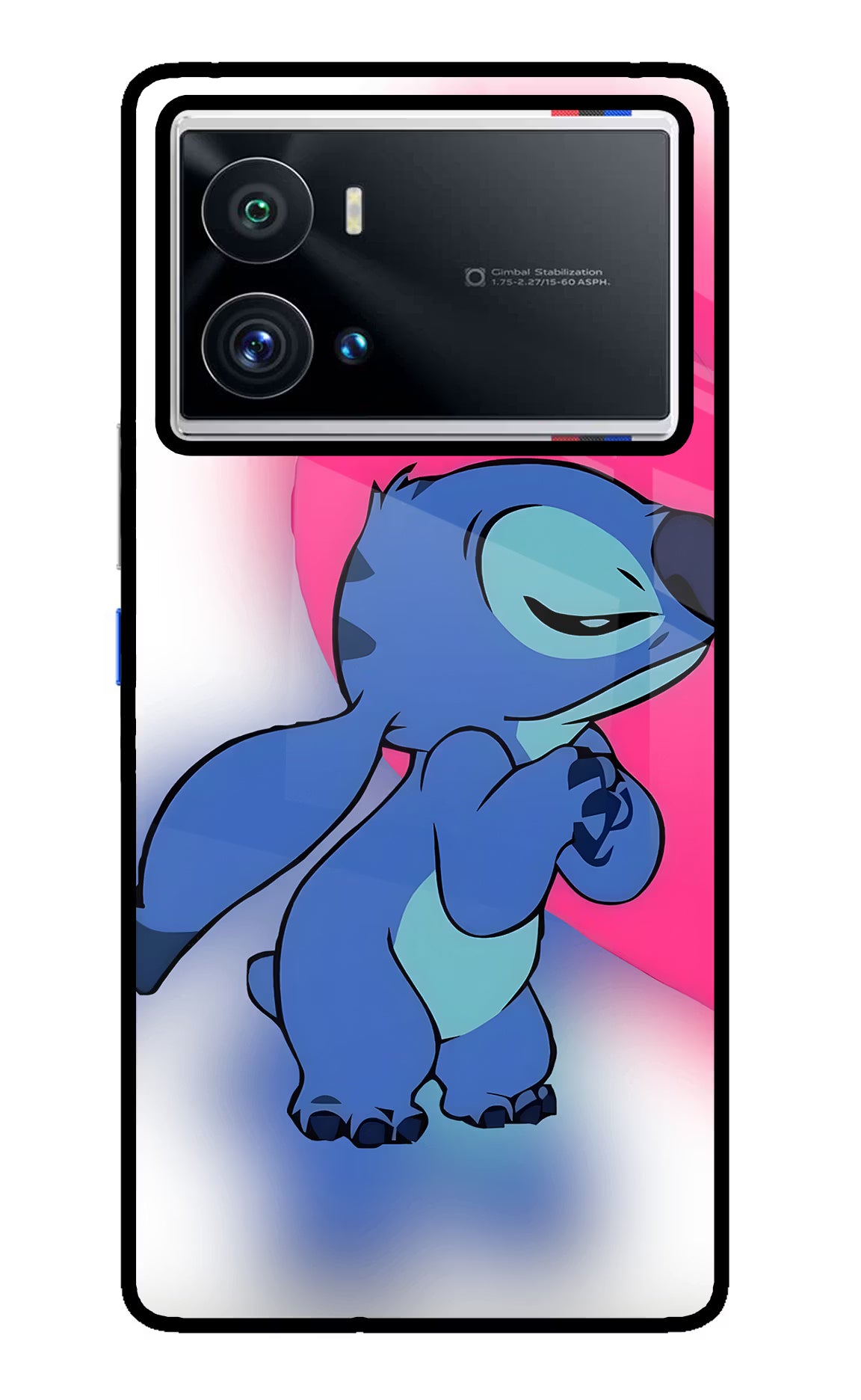 Stitch Hug iQOO 9 Pro 5G Glass Case