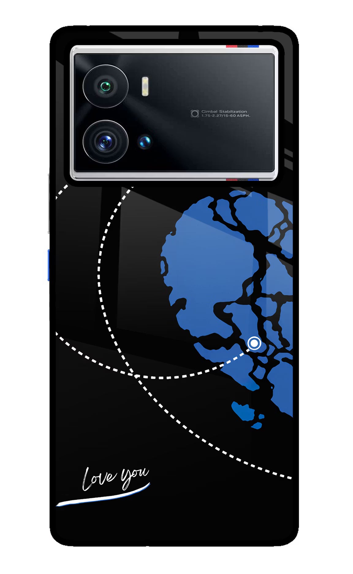 Love Orbit iQOO 9 Pro 5G Glass Case