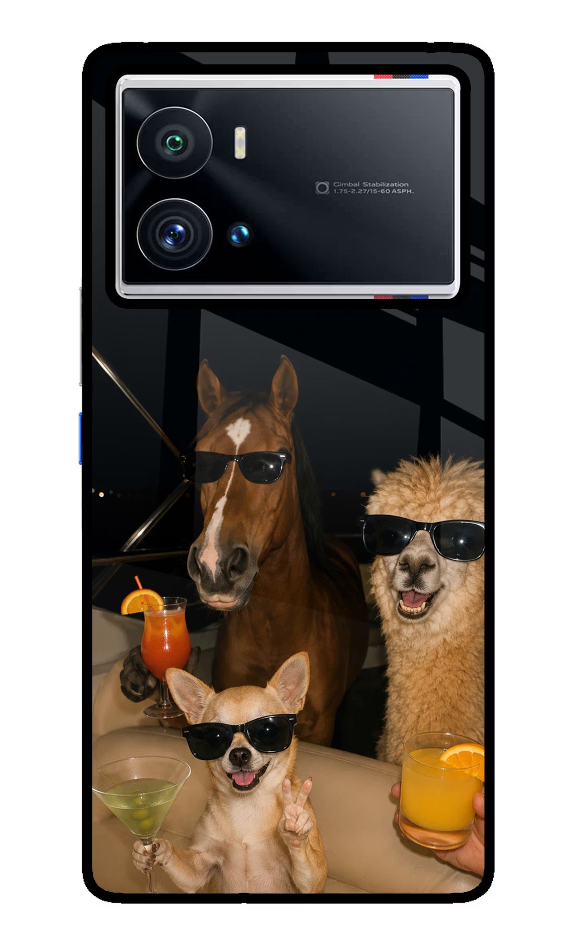 Party Squad iQOO 9 Pro 5G Glass Case