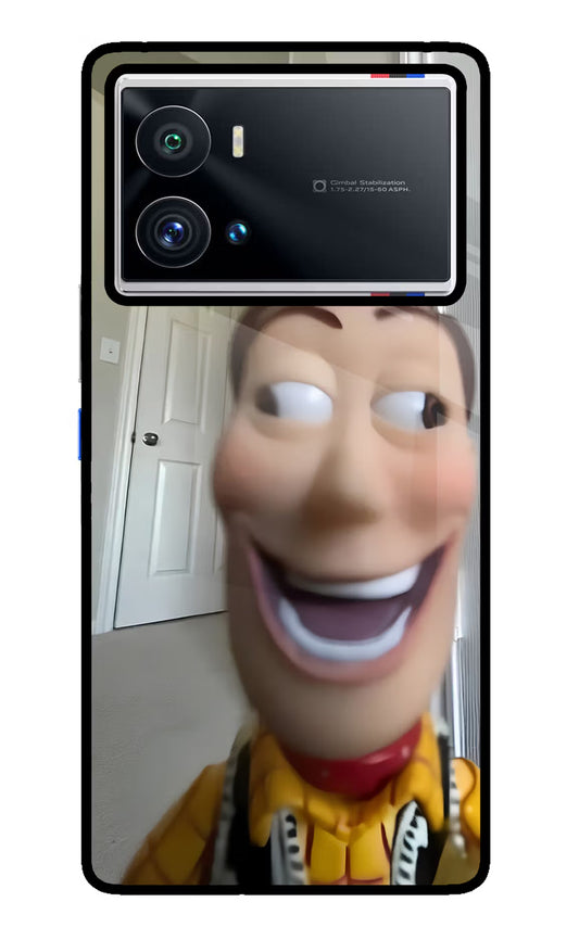 Side Eye Woody iQOO 9 Pro 5G Glass Case