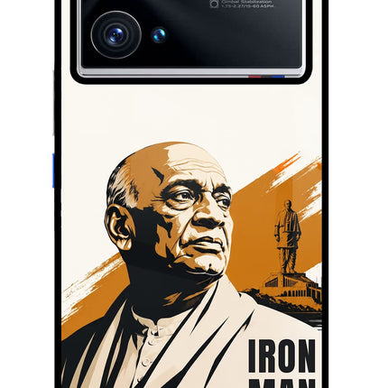 Chandrashekhar Azad Fearless iQOO 9 Pro 5G Glass Case