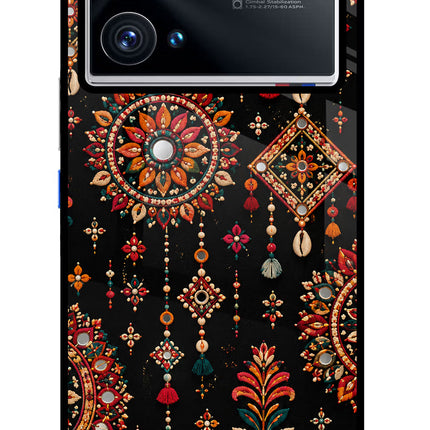 Boho Noir iQOO 9 Pro 5G Glass Case
