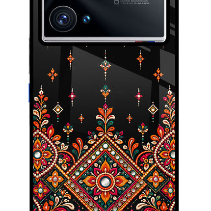 Noir Mehfil iQOO 9 Pro 5G Glass Case