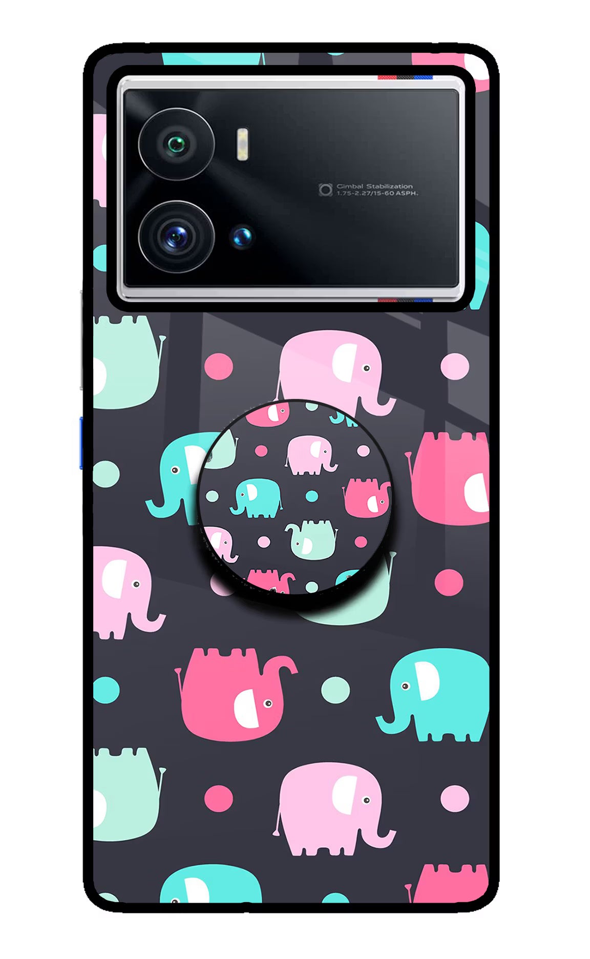 Baby Elephants iQOO 9 Pro 5G Pop Case by Casekaro