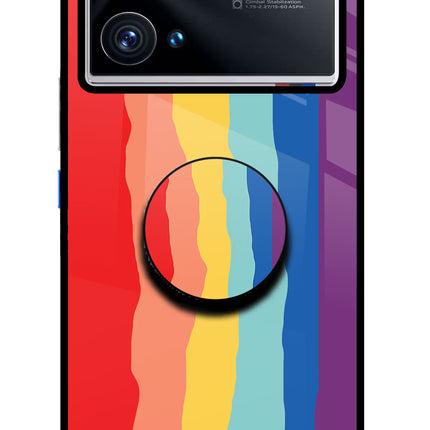 Rainbow iQOO 9 Pro 5G Pop Case by Casekaro