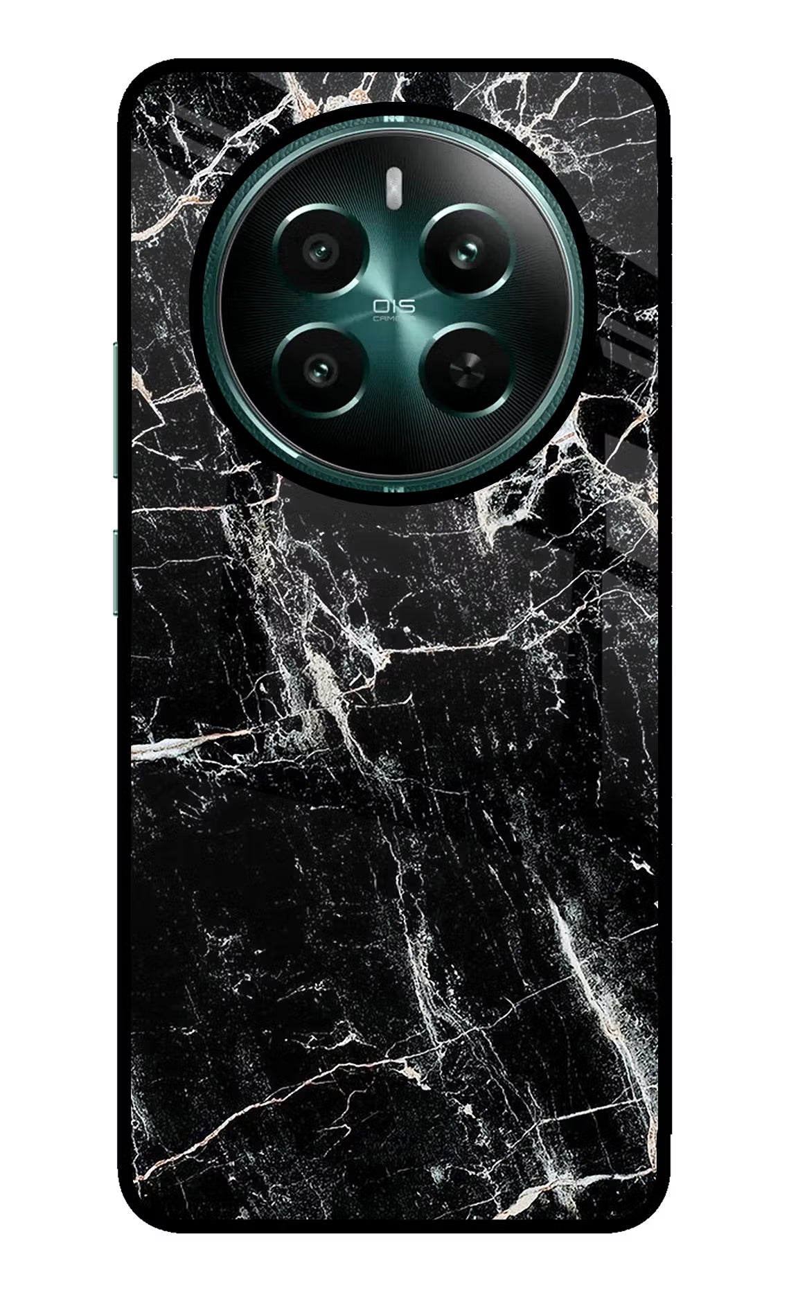 Black Marble Texture Realme Narzo 70 5G/70 Pro 5G Glass Case