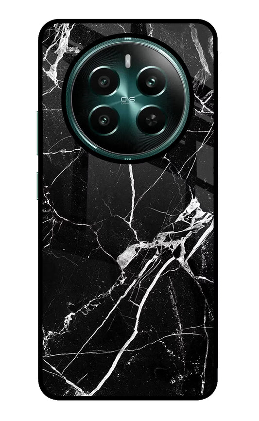 Black Marble Pattern Realme Narzo 70 5G/70 Pro 5G Glass Case