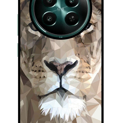 Lion Art Realme Narzo 70 5G/70 Pro 5G Glass Case