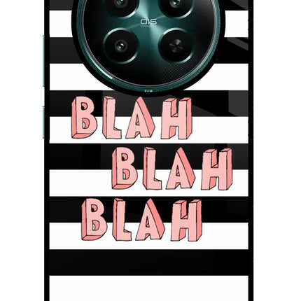 Blah Blah Blah Realme Narzo 70 5G/70 Pro 5G Glass Case