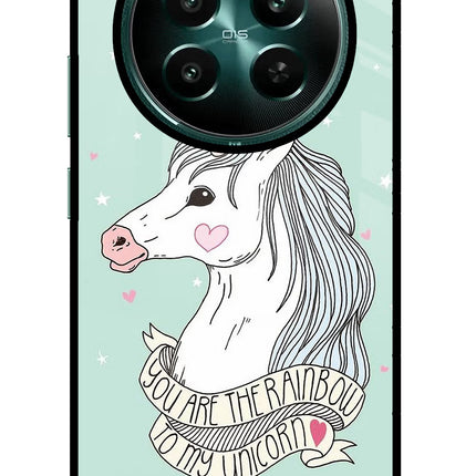 Unicorn Wallpaper Realme Narzo 70 5G/70 Pro 5G Glass Case