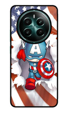 Captain America Realme Narzo 70 5G/70 Pro 5G Glass Case
