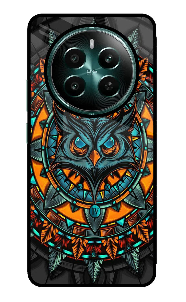 Angry Owl Art Realme Narzo 70 5G/70 Pro 5G Glass Case