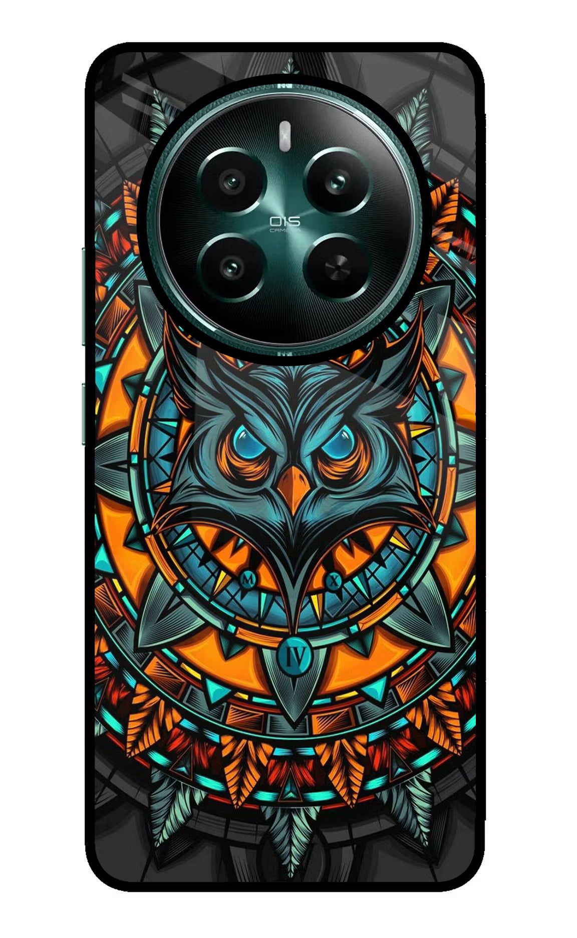 Angry Owl Art Realme Narzo 70 5G/70 Pro 5G Glass Case Back Cover by Casekaro