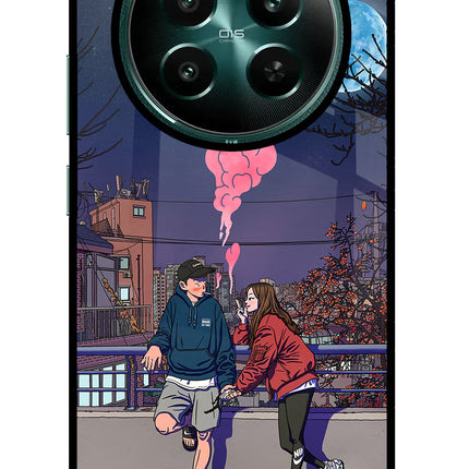 Chilling Couple Realme Narzo 70 5G/70 Pro 5G Glass Case
