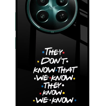 FRIENDS Dialogue Realme Narzo 70 5G/70 Pro 5G Glass Case