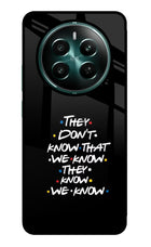 FRIENDS Dialogue Realme Narzo 70 5G/70 Pro 5G Glass Case