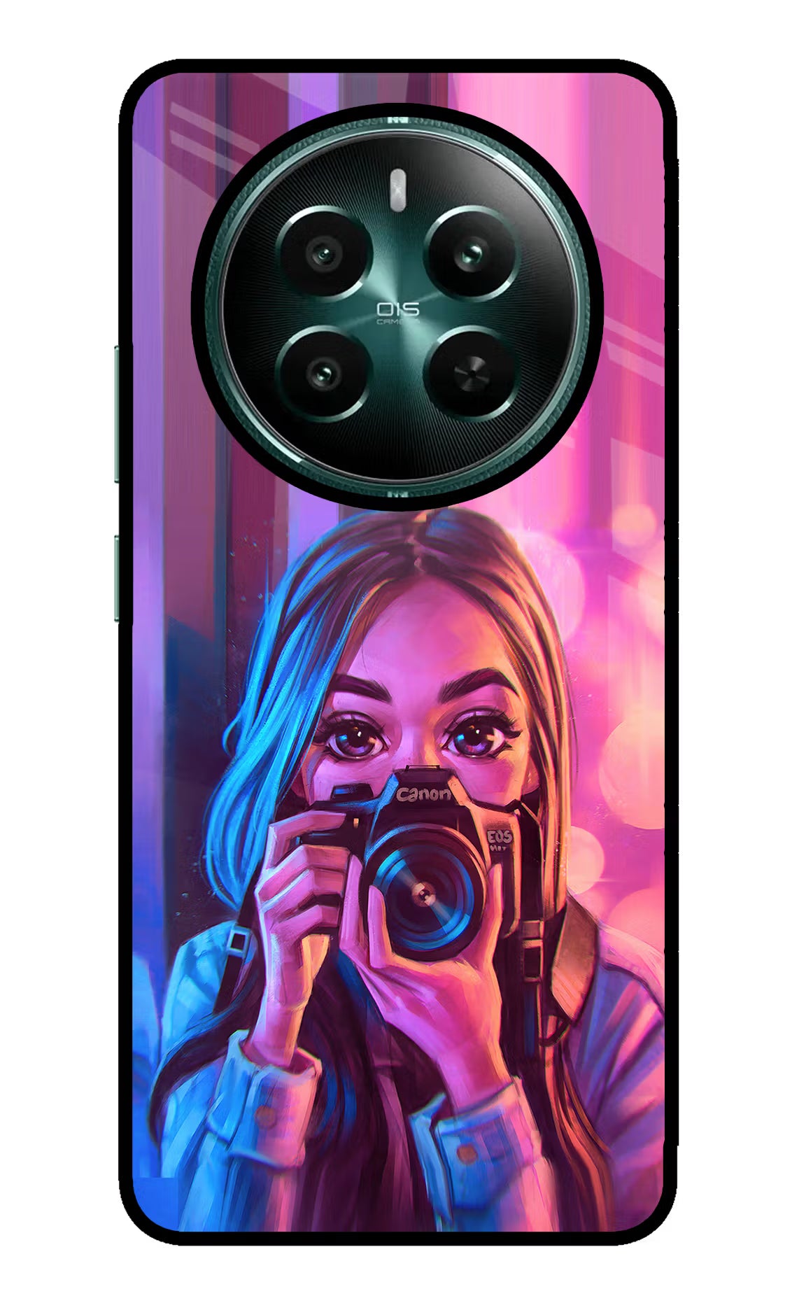 Girl Photographer Realme Narzo 70 5G/70 Pro 5G Glass Case