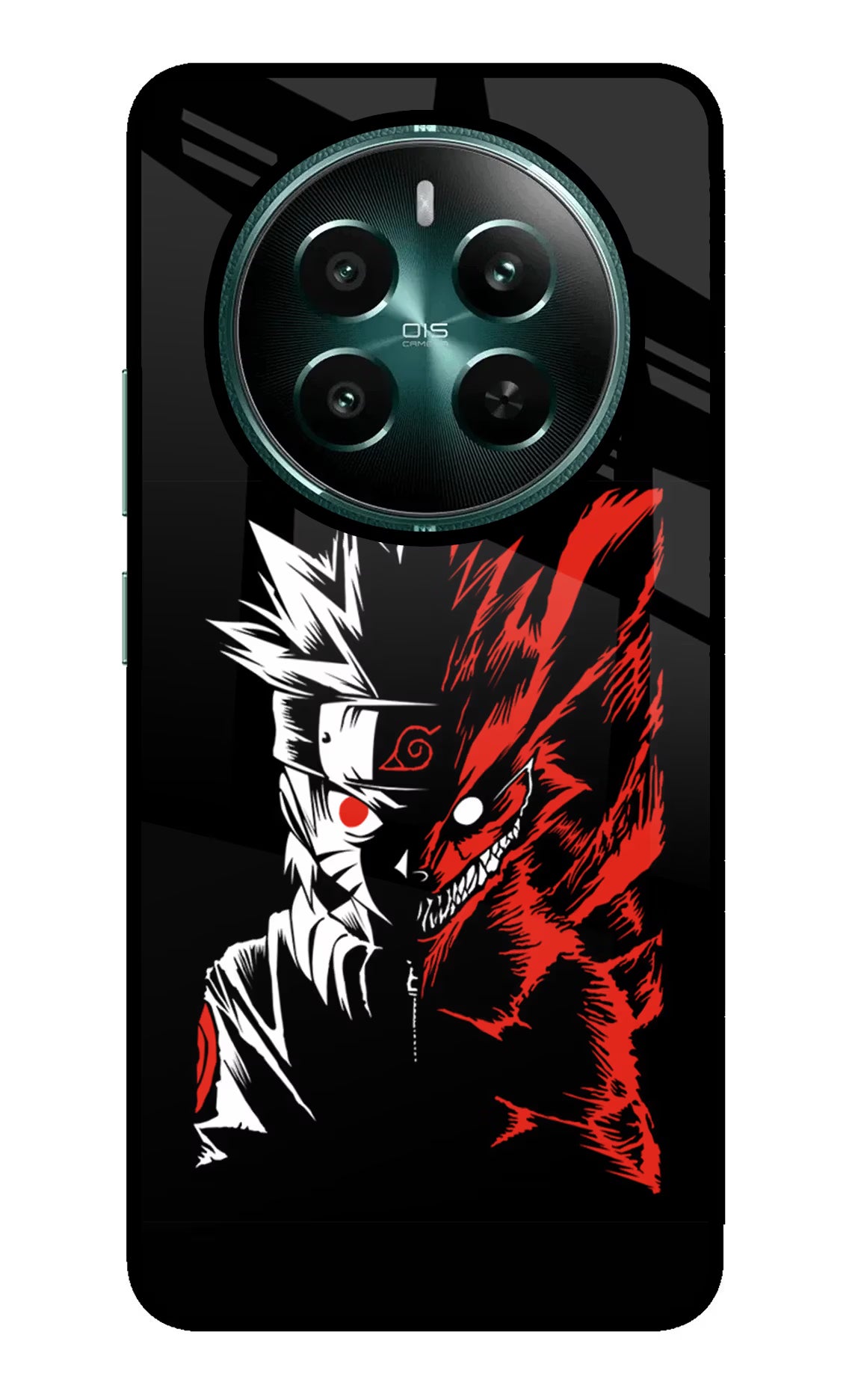 Naruto Two Face Realme Narzo 70 5G/70 Pro 5G Glass Case Back Cover by Casekaro