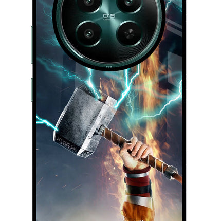 Thor Hammer Mjolnir Realme Narzo 70 5G/70 Pro 5G Glass Case