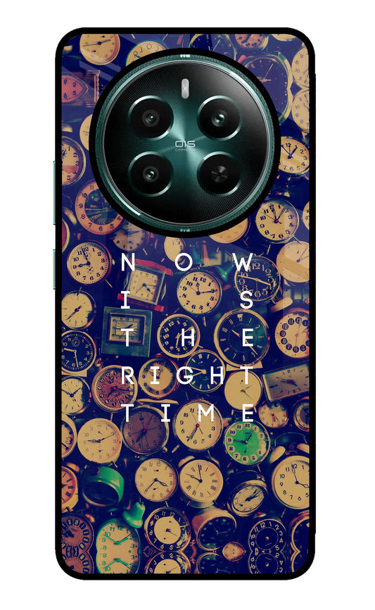 Now is the Right Time Quote Realme Narzo 70 5G/70 Pro 5G Glass Case