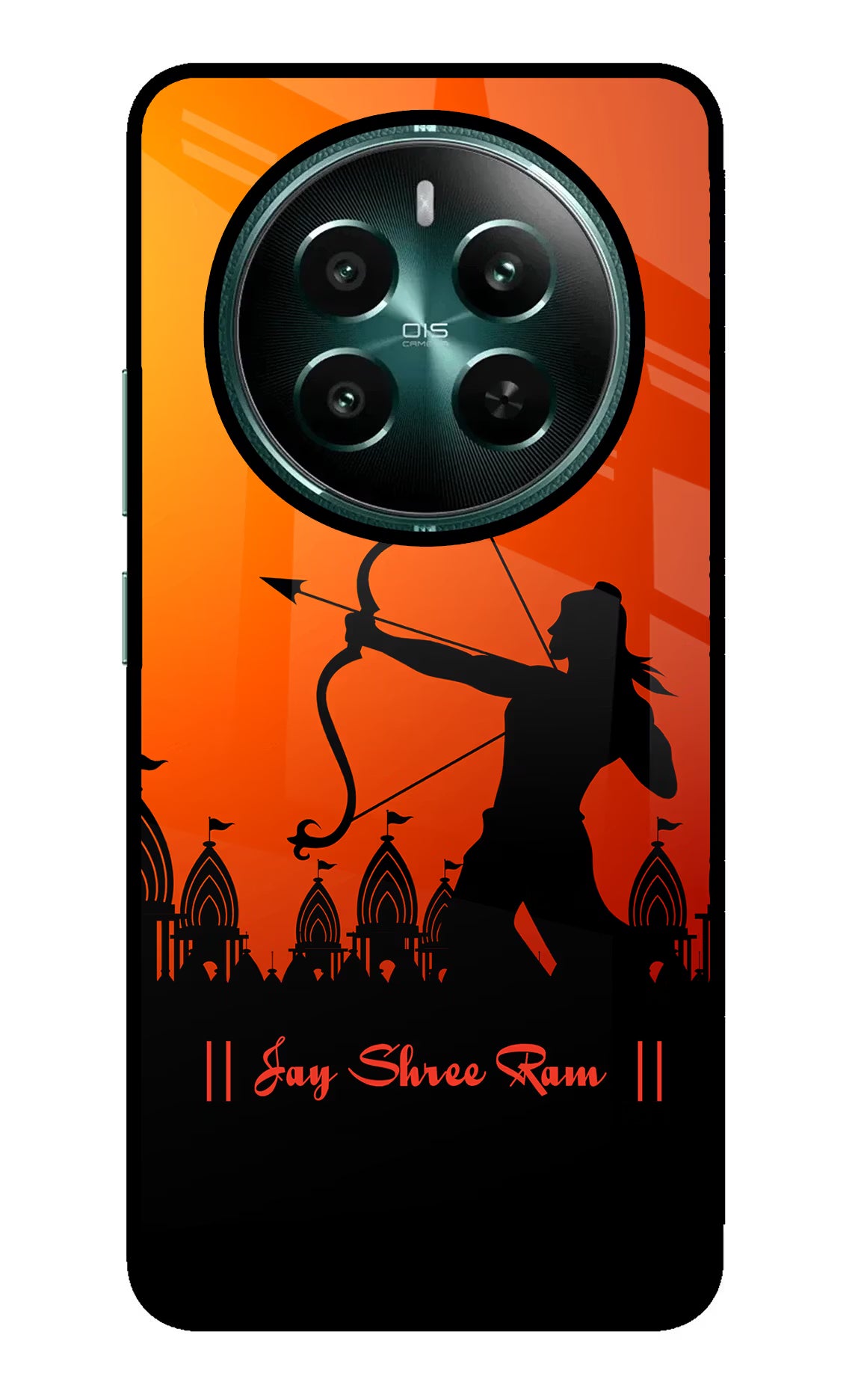 Lord Ram - 4 Realme Narzo 70 5G/70 Pro 5G Glass Case Back Cover by Casekaro
