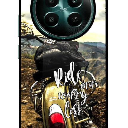 Ride More Worry Less Realme Narzo 70 5G/70 Pro 5G Glass Case