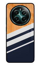 Blue and white wooden Realme Narzo 70 5G/70 Pro 5G Glass Case